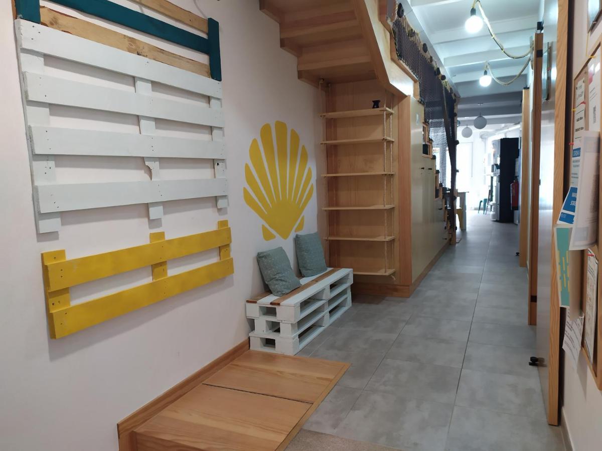 Albergue O Peirao อากัวร์ดา ภายนอก รูปภาพ