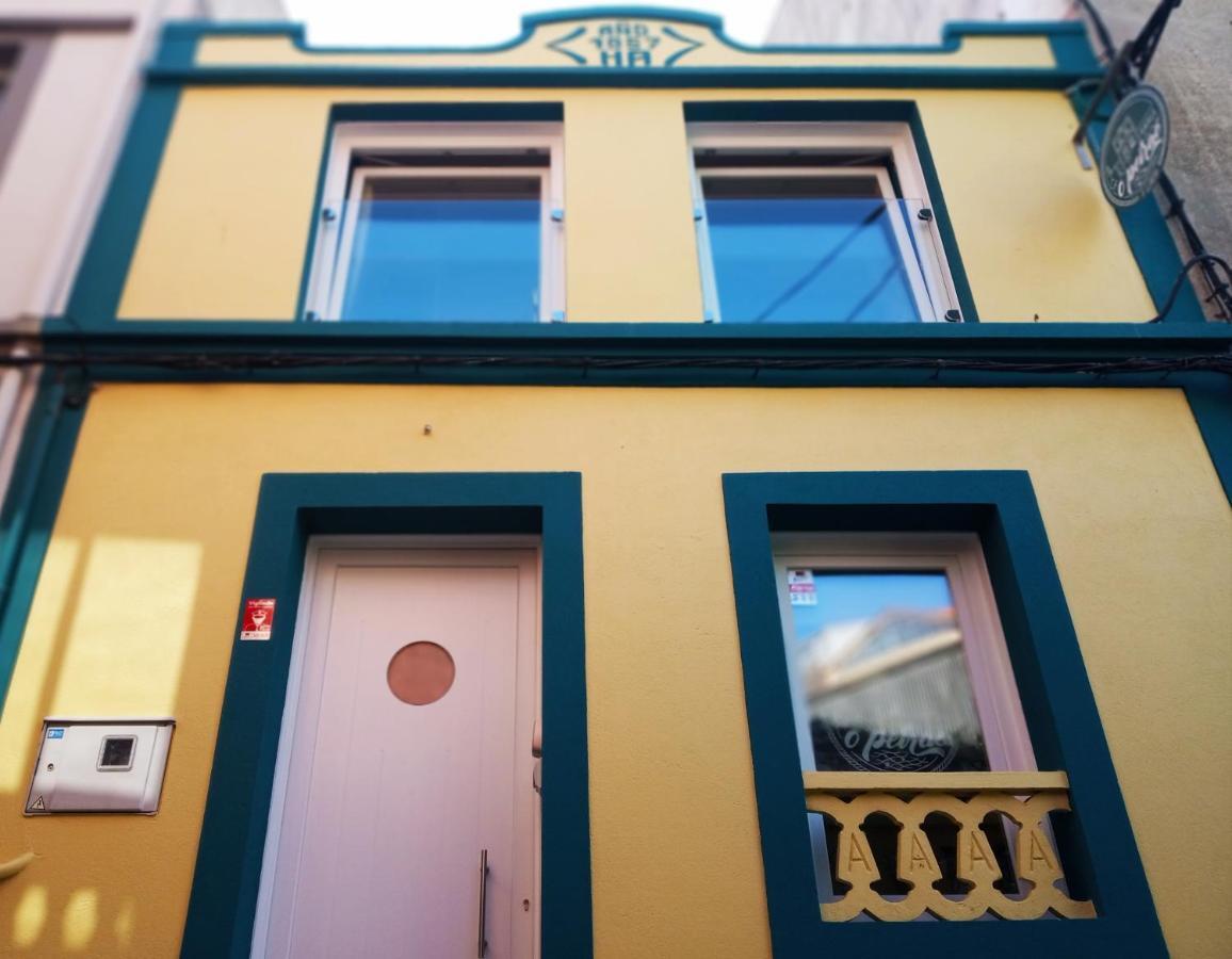 Albergue O Peirao อากัวร์ดา ภายนอก รูปภาพ